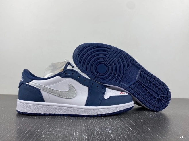 Bmlin Midnight Navy CJ7891-400 1 SB Low Jordan 0709
